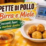 Polpette di pollo con birra e miele