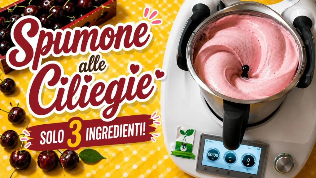 Spumone alle ciliegie