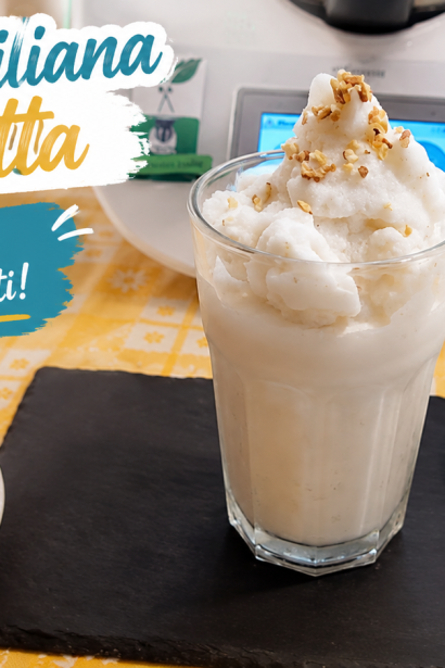 Granita siciliana alla ricotta