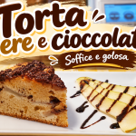 Torta pere e cioccolato