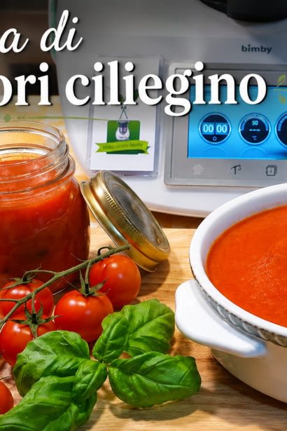 Salsa di pomodori ciliegino