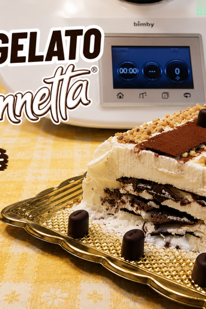 Torta gelato tipo viennetta