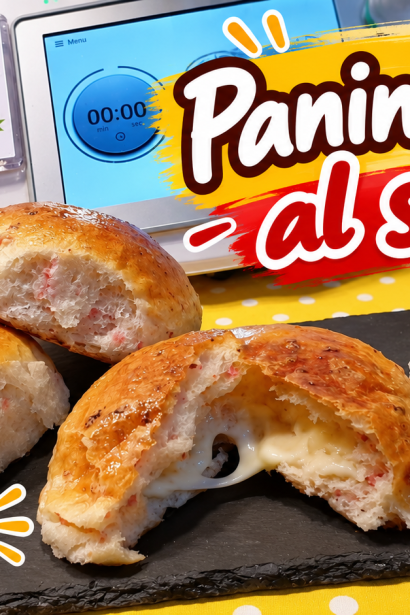 Panini filanti al salame