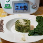 Risotto con spinaci