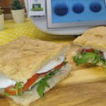 Focaccia farcita preparata da Videoricettebimby