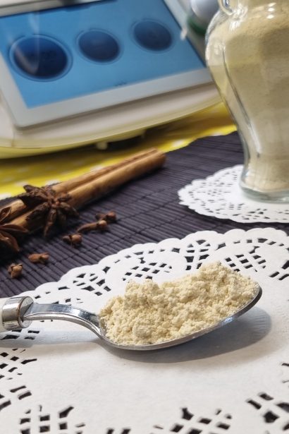 Zucchero aromatizzato all’arancia e spezie