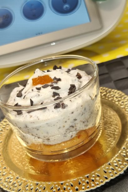 Mousse di ricotta all'arancia