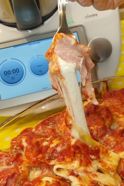 Nidi di tagliatelle al forno tutto a crudo velocissimi
