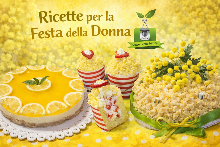 Banner Ricette per la festa della Donna