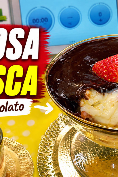 Cremosa alle fragole e cioccolato