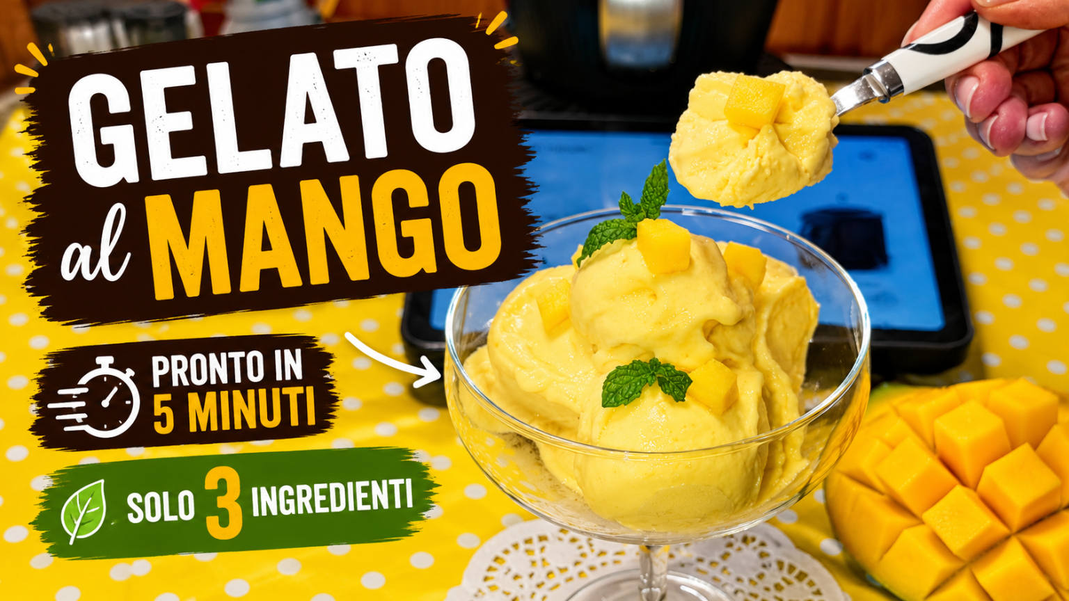 Gelato al mango