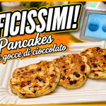 Pancakes con gocce di cioccolato