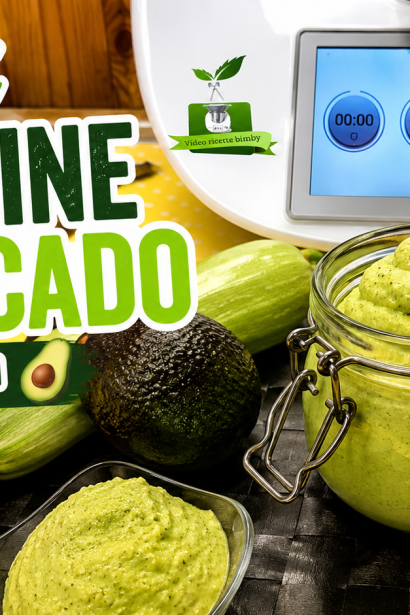 Pesto di zucchine ed avocado super cremoso