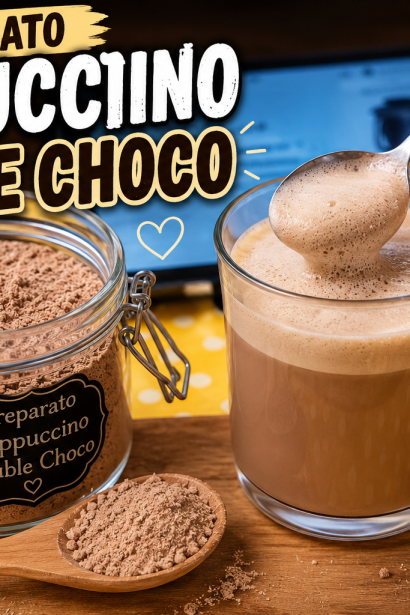 Preparato per cappuccino double choco