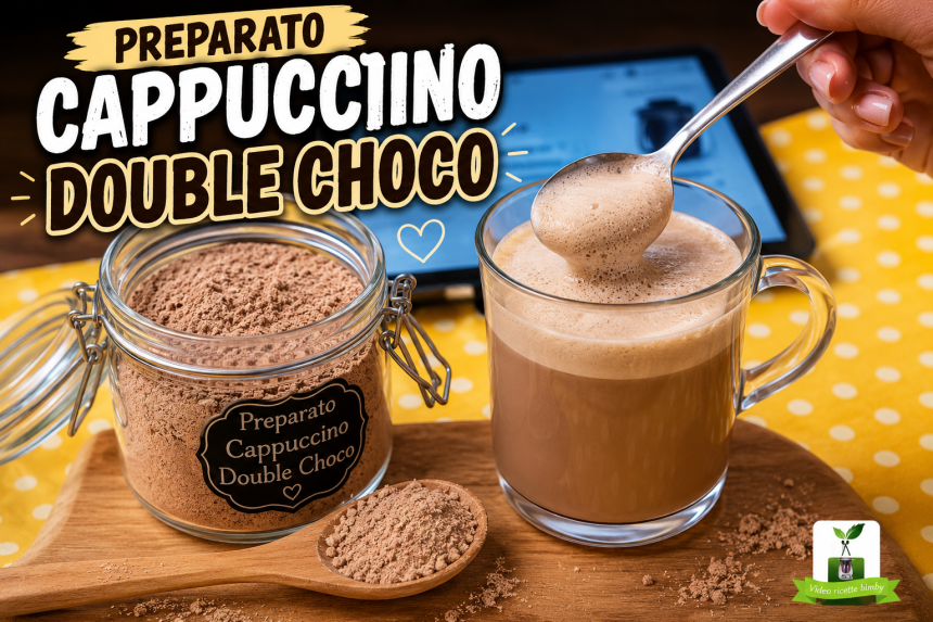 Preparato per cappuccino double choco