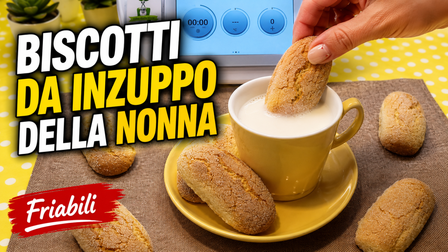 Biscotti da inzuppo della nonna