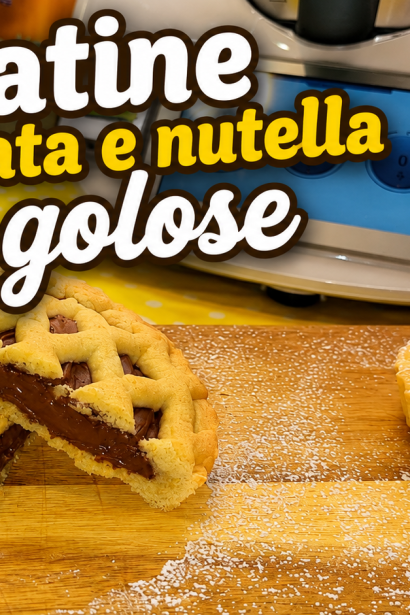 Crostatine marmellata e nutella super golose