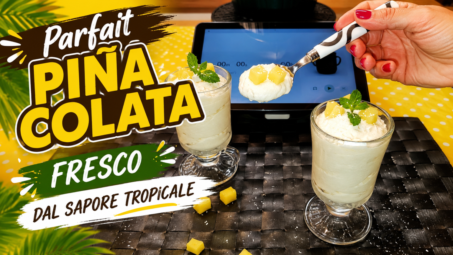 Parfait pina colada