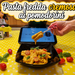 Pasta fredda cremosa ai pomodorini