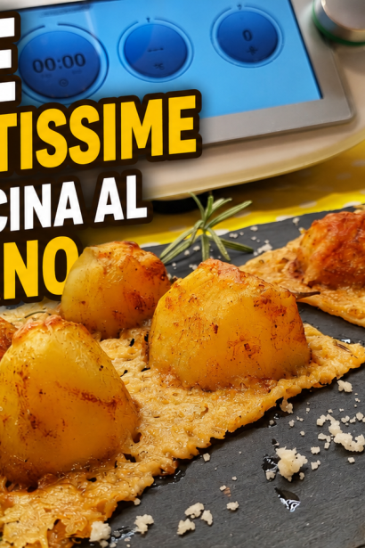 Patate croccantissime con crosticina al parmigiano