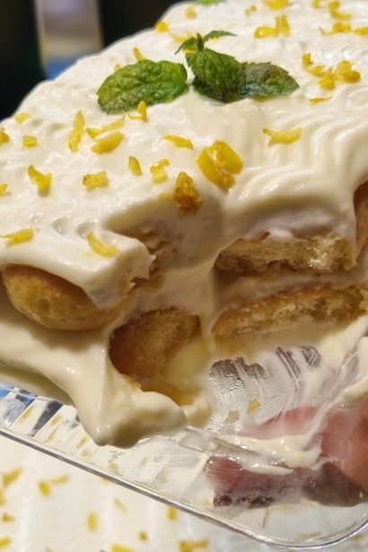 Tiramisù al limone