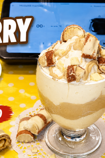 Gelato tipo McFlurry kinder bueno white