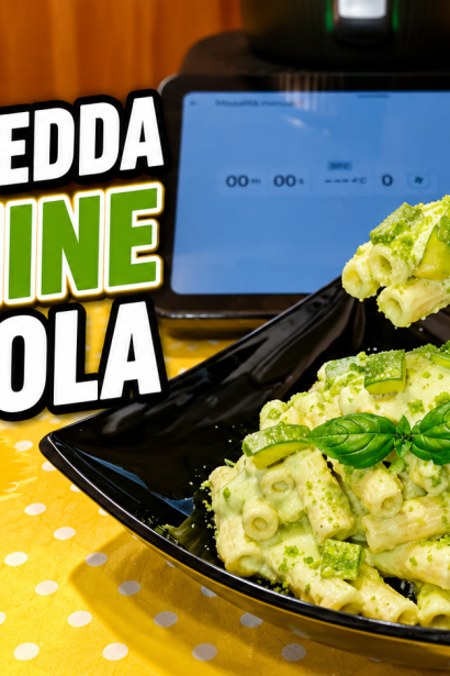 Pasta fredda zucchine e robiola