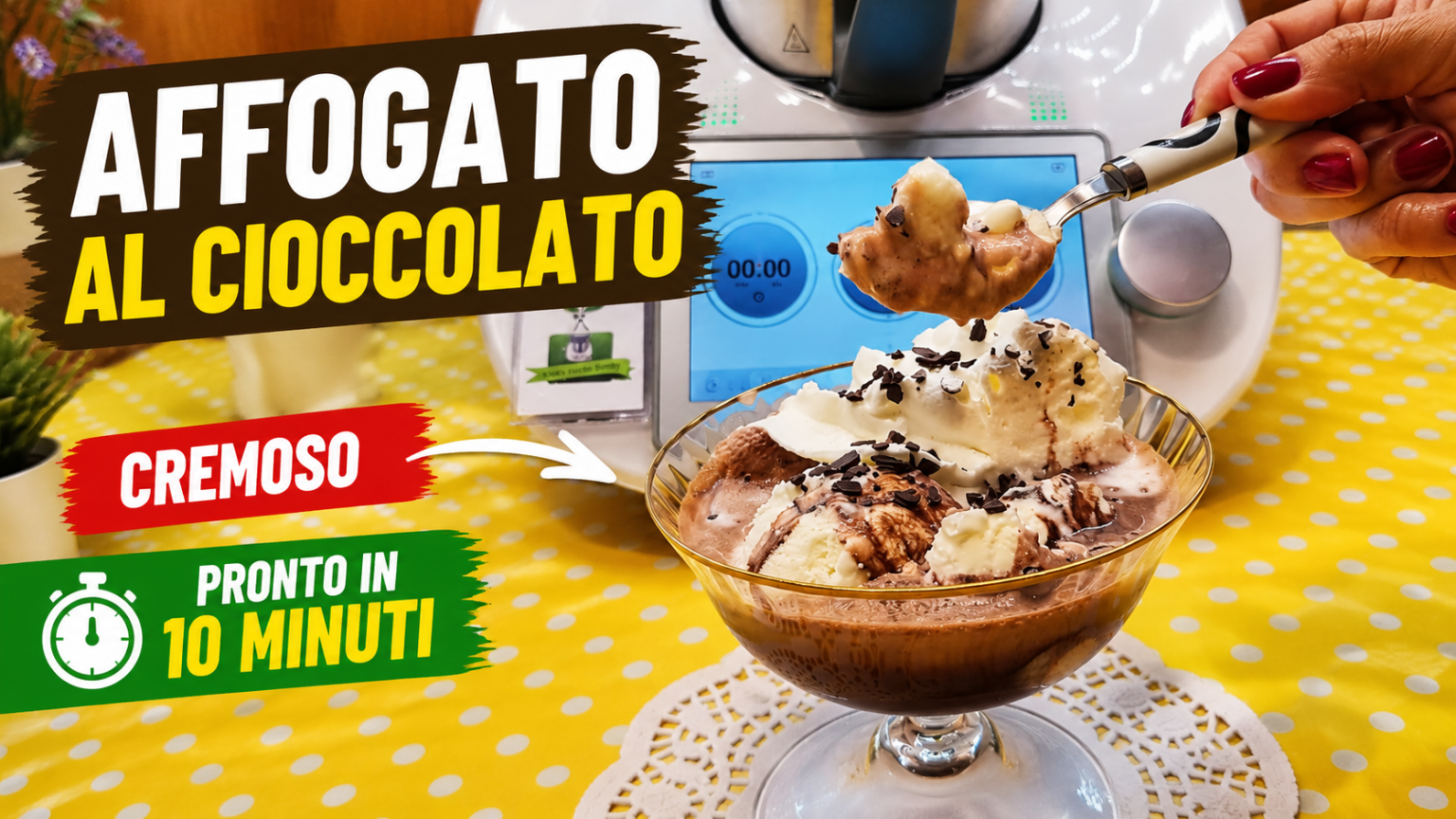 Affogato al cioccolato