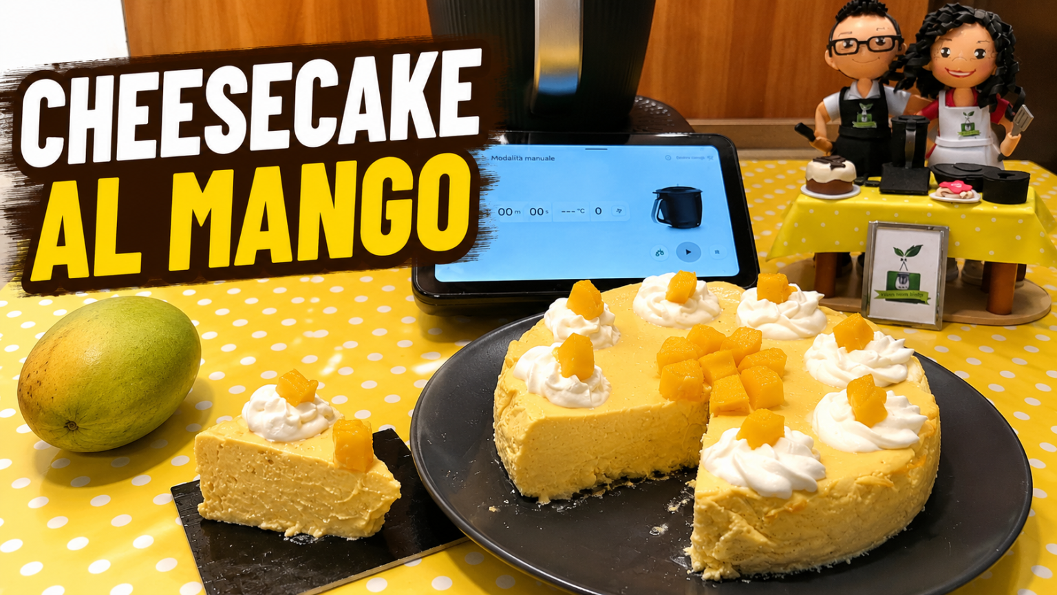 Cheesecake al mango