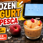 Frozen yogurt alla pesca