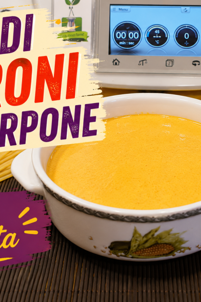 Salsa peperoni e mascarpone miniatura