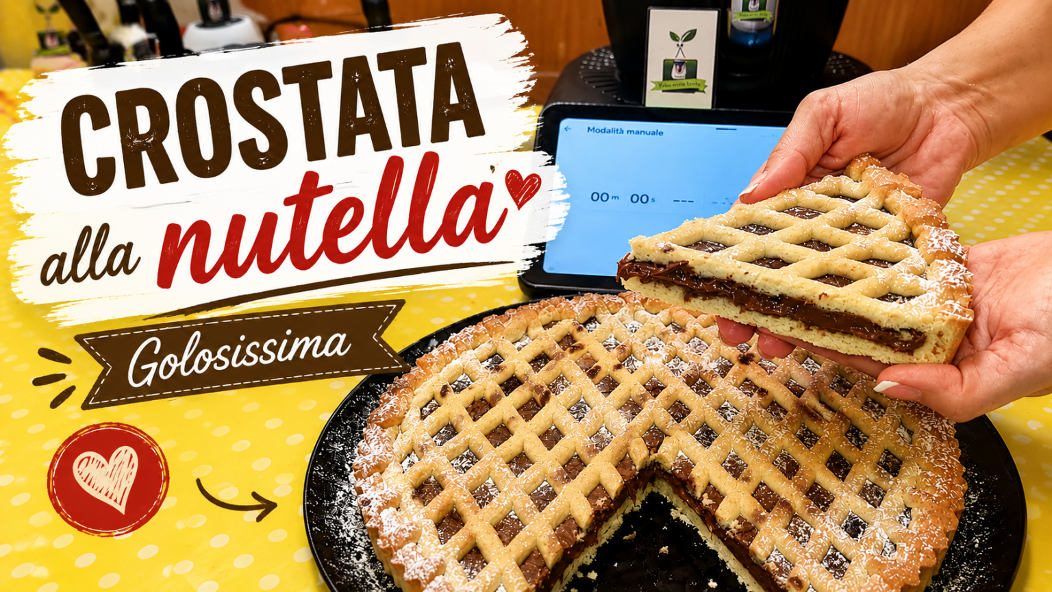 Crostata alla nutella