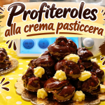 Profiteroles alla crema pasticcera